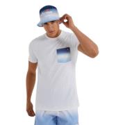 Flapper Pocket T -shirt Ellesse , White , Heren