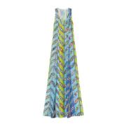 Maxi Jurk Emilio Pucci , Multicolor , Dames