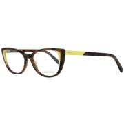 Bruine Cat Eye Dames Optische Brillen Emilio Pucci , Brown , Dames