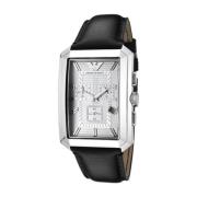 Stijlvolle Ar0472 Quartz Horloge Emporio Armani , Black , Unisex