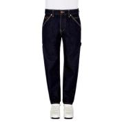 Blauwe Denim Jeans - Modello Teos Emporio Armani , Blue , Heren
