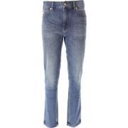 Heldere Blauwe Jeans Emporio Armani , Blue , Heren