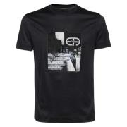 T-Shirts Emporio Armani , Blue , Heren