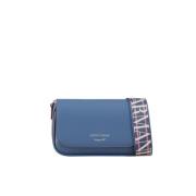 Trendy Flap Tas in Kunstleer Emporio Armani , Blue , Dames