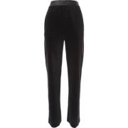 Zwarte Broek van Armani Emporio Armani , Black , Dames