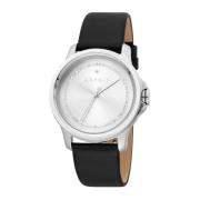 Zilveren Damesmode Horloge Esprit , Gray , Dames