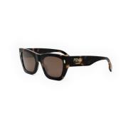 Fe40100I Stijlvol Model Fendi , Brown , Dames