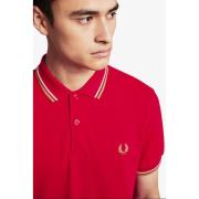 Rode T-shirts en Polos Fred Perry , Red , Heren