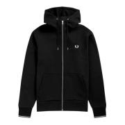 Rits Sweater J7356 Fred Perry , Black , Heren