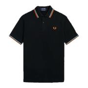 Original Twin Tipped Polo - Zwart/Hamburg Sky Fred Perry , Black , Her...