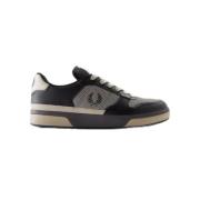 B300 Sneaker met iconisch Brits design Fred Perry , Blue , Heren