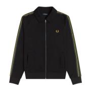 Gestreept tricot sweatshirt Fred Perry , Black , Heren