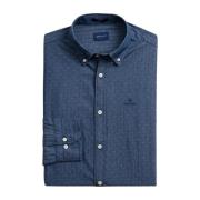 Casual herenoverhemden Gant , Blue , Heren