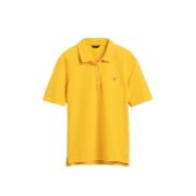 Kolom Polo Shirt Gant , Yellow , Dames