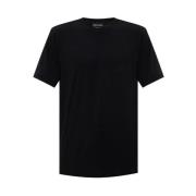 T-shirt met logo Giorgio Armani , Black , Heren