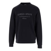 Sweatshirt Giorgio Armani , Blue , Heren