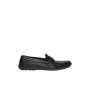 Lederen slip-on schoenen Giorgio Armani , Black , Heren