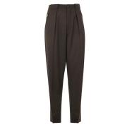 Fit broek Giorgio Armani , Brown , Heren