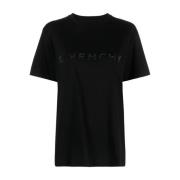 Zwarte T-shirts Polo`s Givenchy , Black , Dames