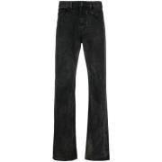 Versleten straight-leg jeans Givenchy , Black , Heren