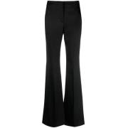 Elegante Flare Tailoring Broek Givenchy , Black , Dames