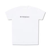 Zwart Logo Oversized T-Shirt Givenchy , White , Heren