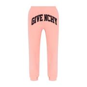 Sweatpants met Logo Givenchy , Pink , Heren