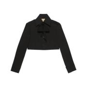 Katoenen poplin overhemd Site-40 Gucci , Black , Dames