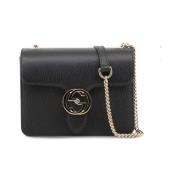 Interlocking Shoulder Tas Gucci , Black , Dames