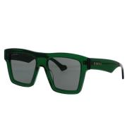 Minimalistische zonnebril Gg0962S 010 Gucci , Green , Heren