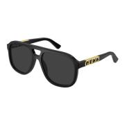 Zonnebrillen Gucci , Black , Heren