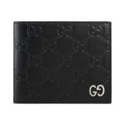 Signature Portemonnee Gucci , Black , Dames