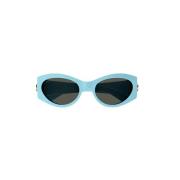 Blauwe zonnebril voor vrouwen Gucci , Blue , Dames