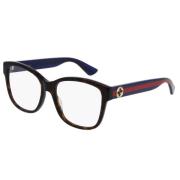 Iconic Web Motif Square Frame Gucci , Brown , Unisex