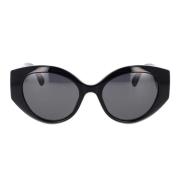 Iconische en elegante Cat-Eye zonnebril Gucci , Black , Dames