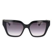 Ultra Vrouwelijke Cat-Eye Zonnebril Gucci , Black , Dames