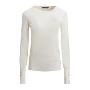 Long Sleeve Tops Guess , White , Dames