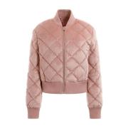 Bomber Jackets Guess , Pink , Dames