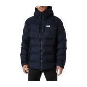 Marineblauwe Puffy Parka Jas met Lichaamskaarttechnologie Helly Hansen...