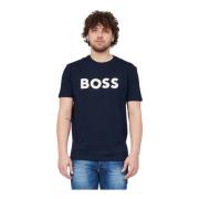 T-Shirts Hugo Boss , Blue , Heren