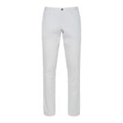 Cropped Trousers Hugo Boss , White , Heren