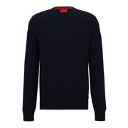 Hugo-Pull - Stijlvol en Functioneel Hugo Boss , Blue , Heren