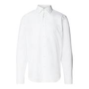 Heren Business Overhemd in Wit Hugo Boss , White , Heren