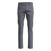 Oranje Chino Slim Broek voor Heren Hugo Boss , Blue , Heren