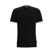 Basis T-Shirt Hugo Boss , Black , Heren