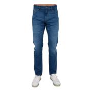 Slim-fit Blu Denim Jeans Hugo Boss , Blue , Heren