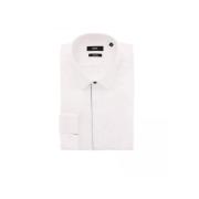 Normaal shirt Hugo Boss , White , Heren