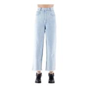 Leather Trousers Isabel Marant , Blue , Dames