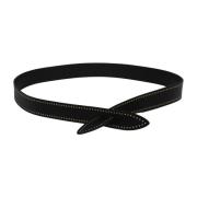 Lecce Geknoopte Riem Isabel Marant , Black , Dames