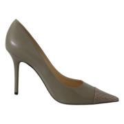 Groene leren Amika pumps Jimmy Choo , Green , Dames